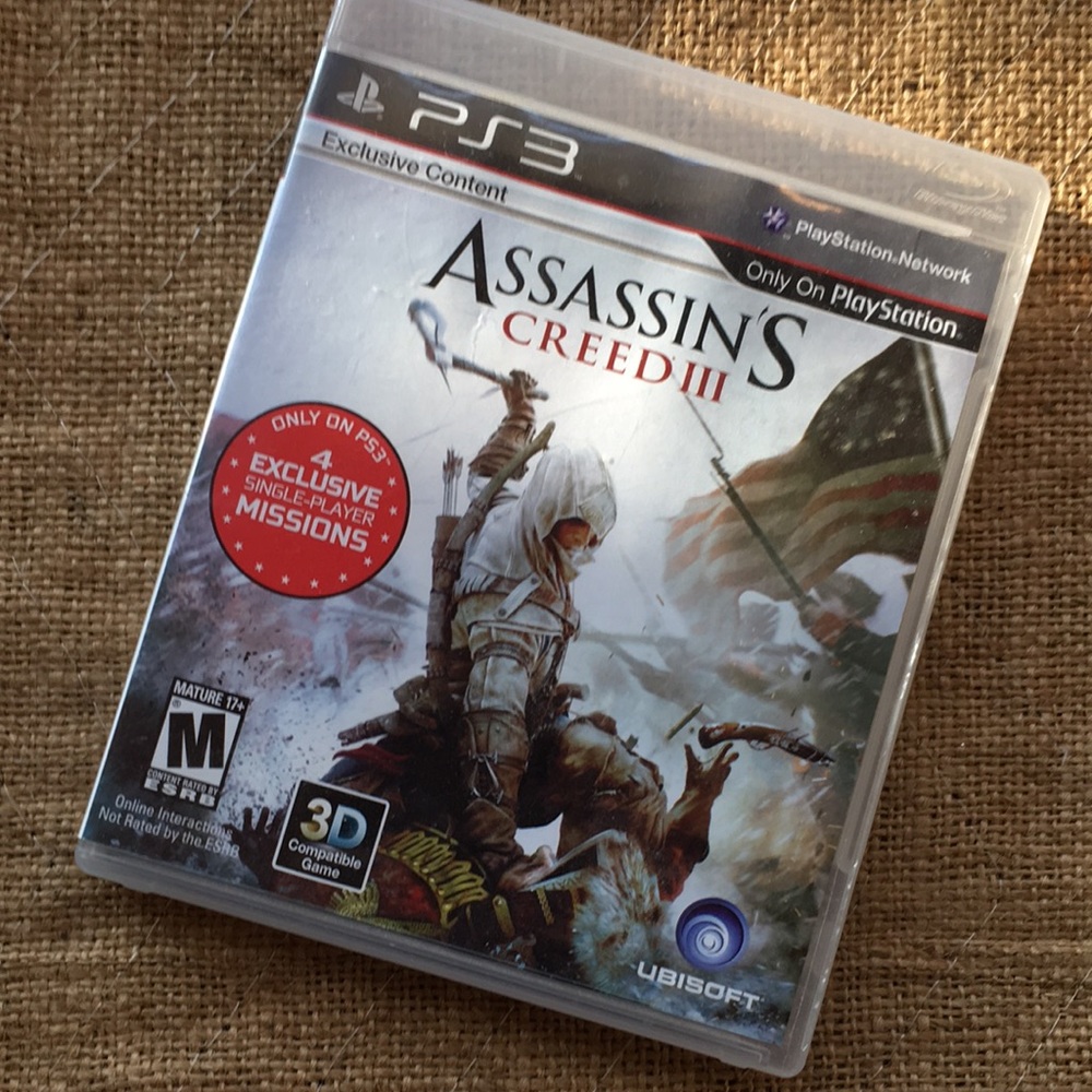 PS3 ASSASSIN’S CREED III